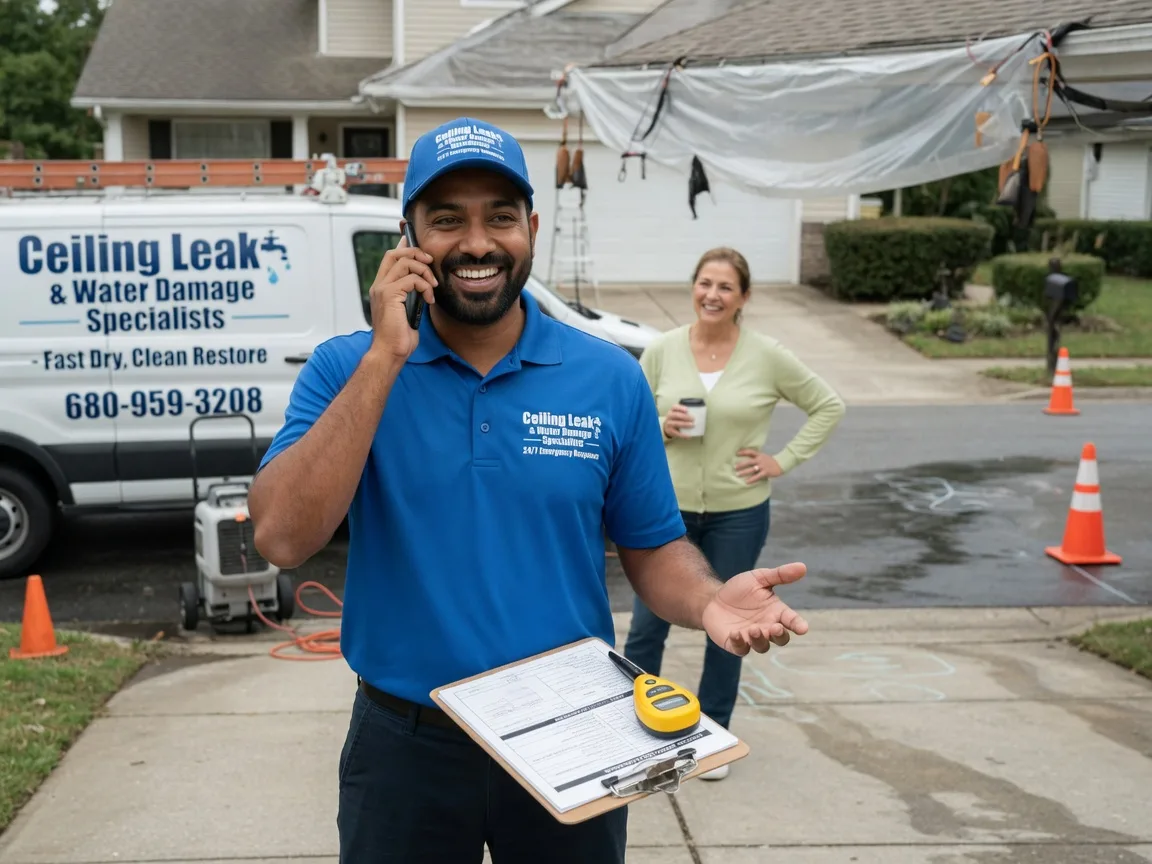 Ceiling Leak Cleanup Fort Scott, KS FAQs